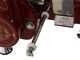 BERKEL B2 Rouge - Trancheuse &agrave; volant avec socle - &Agrave; lames en acier chrom&eacute; de 265 mm