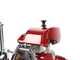 BERKEL B2 Rouge - Trancheuse &agrave; volant avec socle - &Agrave; lames en acier chrom&eacute; de 265 mm