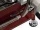 BERKEL B2 Rouge - Trancheuse &agrave; volant avec socle - &Agrave; lames en acier chrom&eacute; de 265 mm