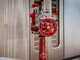 BERKEL B2 Rouge - Trancheuse &agrave; volant avec socle - &Agrave; lames en acier chrom&eacute; de 265 mm