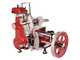 BERKEL B2 Rouge - Trancheuse &agrave; volant avec socle - &Agrave; lames en acier chrom&eacute; de 265 mm