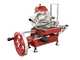 BERKEL B2 Rouge - Trancheuse &agrave; volant avec socle - &Agrave; lames en acier chrom&eacute; de 265 mm