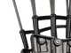 Aima Twist Plus Cordless - Peigne vibreur &eacute;lectrique &agrave; batterie - Perche fixe en aluminium - 250 cm - 2 x 21 V 5.2 Ah