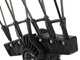 Aima Twigo Basic Cordless - Peigne vibreur &eacute;lectrique &agrave; batterie - Perche fixe en aluminium - 2 x 21 V 5.2 Ah