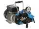 Kit motopompe &eacute;lectrique &agrave; pulv&eacute;risation avec chariot - Bertolini Pumps POLY 2025 H.P. RTE.1 - Pour produits chimiques et acides