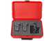 Kit Olive Light 1 Zanon - Peigne vibreur et s&eacute;cateur &agrave; batterie - Perche t&eacute;lescopique 170 - 250 cm - 4 x 14,4 V 2,5 Ah - Diam&egrave;tre de coupe 35 mm