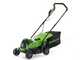 Greenworks GD24LM33 - Tondeuse &agrave; gazon &agrave; batterie - 24 V/8 Ah - Largeur de coupe 33 cm