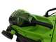 Greenworks GD24LM33 - Tondeuse &agrave; gazon &agrave; batterie - 24 V/10 Ah - Largeur de coupe 33 cm