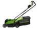 Greenworks GD24LM33 - Tondeuse &agrave; gazon &agrave; batterie - 24 V/10 Ah - Largeur de coupe 33 cm