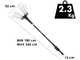Zanon Murcielago X Lazer AL-200 - Peigne vibreur 180/260 cm &agrave; batterie au lithium 2x 18V 10Ah - Perche t&eacute;lescopique en aluminium
