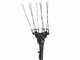 Zanon Murcielago X Lazer AL-300 - Peigne vibreur &agrave; batterie - Perche t&eacute;lescopique 220 - 350 cm - 18 V 10 Ah