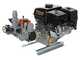 Kit motopompe thermique pour pulv&eacute;risation avec chariot - Comet MTP P40/20 SC 4T - Pour produits chimique et acides