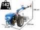 EuroMech BLITZ 80 - Motoculteur diesel - Yagmur D300 - 7 CV - D&eacute;marrage &eacute;lectrique