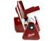 Berkel Icon Line 170 Rouge - Trancheuse avec lame de 170 mm