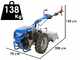 EuroMech BLITZ 80 - Motoculteur diesel - Yagmur D300 - 7 CV