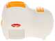 Reber Fido 9250 BG Blanc/Jaune - R&acirc;pe &eacute;lectrique de table - 140 W