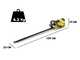 Nome Karcher HGE 36-60 - Taille-haie &agrave; batterie 36V 5Ah - Lame de 60 cm