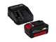 Einhell GP-ST 36/53 Li E BL - Fraise &agrave; neige &agrave; batterie - 36 V - 2 x 18 V 5,2 Ah