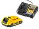 DeWalt DCMPH566P1-QW - Taille-haie &eacute;lectrique sur perche orientable - Batterie 18V 2Ah