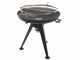 Barbecue &agrave; charbon avec double grille pivotante Royal Food BBQ2 - braisier &Oslash; 86 cm