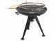 Barbecue &agrave; charbon avec double grille pivotante Royal Food BBQ2 - braisier &Oslash; 86 cm