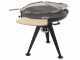Barbecue &agrave; charbon avec double grille pivotante Royal Food BBQ2 - braisier &Oslash; 86 cm