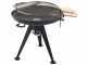 Barbecue &agrave; charbon avec double grille pivotante Royal Food BBQ2 - braisier &Oslash; 86 cm