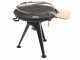 Barbecue &agrave; charbon avec double grille pivotante Royal Food BBQ2 - braisier &Oslash; 86 cm