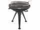 Barbecue &agrave; charbon avec double grille pivotante Royal Food BBQ2 - braisier &Oslash; 86 cm