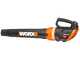 Worx WG324E.9 - &Eacute;lagueuse manuelle &agrave; batterie 20 V - SANS BATTERIE NI CHARGEUR