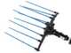 Campagnola HERCULES 58V - Peigne vibreur &eacute;lectrique 235/320 cm &agrave; batterie &agrave; dos 50.4V 14Ah - Perche t&eacute;lescopique en aluminium