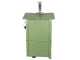 Clementi Smart - Four &agrave; bois pour pizza d'ext&eacute;rieur - 80 x 45 cm - Vert