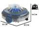 GRE WET RUNNER PLUS - Robot de piscine &agrave; batterie