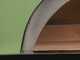 Clementi Gold - Four &agrave; bois d'ext&eacute;rieur pour pizza avec chariot - Chambre de cuisson 80 x 60 - 4 pizzas - Vert