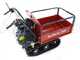 GeoTech Pro GeoPorter 330E - Brouette motoris&eacute;e &agrave; chenilles &agrave; 4 galets avec benne extensible - 300Kg