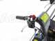 GeoTech Pro GeoPorter 330E - Brouette motoris&eacute;e &agrave; chenilles &agrave; 4 galets avec benne extensible - 300Kg