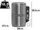 Ninja Double Stack XL SL451EU - Friteuse &agrave; air chaud 9,5 L - Syst&egrave;me SmartCook