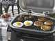 Plancha en fonte &eacute;maill&eacute;e pour barbecue Weber Lumin