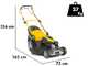 Stiga Combi 55 SQ H - Tondeuse &agrave; gazon thermique autotract&eacute;e - Moteur Honda GCVx200 - Largeur de coupe 53 cm