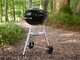 Weber Compact Kettle 47 1502054 - Barbecue &agrave; charbon - Diam&egrave;tre grille 47 cm