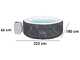 Bestway Lay-Z-Spa Boracay AirJet 60175 - &Oslash;180x66 cm - Spa gonflable