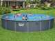 Bestway Hydrium 561RP - &Oslash;732x132 cm - Piscine ronde