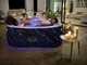 Bestway Lay-Z-Spa Hollywood AirJet 6001F carr&eacute; - &Oslash;180x66 cm - Spa gonflable pour 4-6 personnes