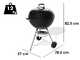 Weber Bar-B-Kettle 1502062 - Barbecue &agrave; charbon - Diam&egrave;tre grille 57 cm