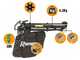 Ribimex PRBAT20-ASB1SB - Souffleur aspirateur &agrave; batterie 40 V 4 Ah