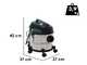 Lavor Ashley Kombo 4 en 1 - Aspirateur multifonction - Cuve en acier inox 14+14 L - 1200 W