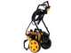 Nettoyeur haute pression DeWalt DXPW 003CE KART de 150 bars max-  630L/H d&eacute;bit Max - avec chariot amovible