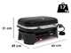 Weber Lumin Black 1502045 - Barbecue &eacute;lectrique portable - Grille 49 x 33 cm