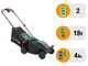 Bosch Rotak18V2-38 - Tondeuse &agrave; gazon sans fil - 2X18 V/4 Ah - Largeur de coupe 38 cm