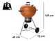 Weber Master-Touch GBS C-5755 Burnt Orange 57cm - Barbecue &agrave; charbon